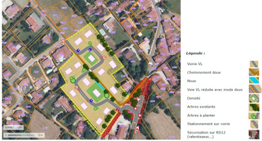 Thémélia - Lotissement de l'Autan, Aménagement secteur Barthereynaud, Dourgne
